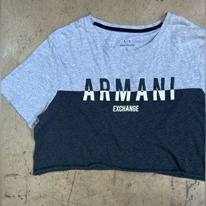 Armani Exchange Crop Top